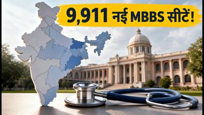 NMC MBBS सीट मैट्रिक्स 2026 जारी: 9,911 नई सीटें, जानें अपने राज्य का कोटा और कट-ऑफ पर असर