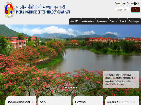 IIT गुवाहाटी में स्पोर्ट्स कोच के कई पदों पर भर्ती, जल्द करें आवेदन IIT गुवाहाटी में स्पोर्ट्स कोच के कई पदों पर भर्ती, जल्द करें आवेदन