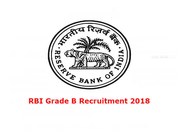 RBI Grade B Recruitment 2018: ऑफिसर के कई पदों पर सीधी भर्ती, जल्द करें आवेदन RBI Grade B Recruitment 2018: ऑफिसर के कई पदों पर सीधी भर्ती, जल्द करें आवेदन