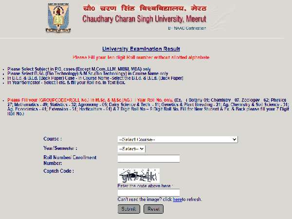 CCSU B.Ed Result 2020: चौधरी चरण सिंह विश्वविद्यालय बीएड रिजल्ट 2020 जारी, Direct Link से करें चेक CCSU B.Ed Result 2020: चौधरी चरण सिंह विश्वविद्यालय बीएड रिजल्ट 2020 जारी, Direct Link से करें चेक