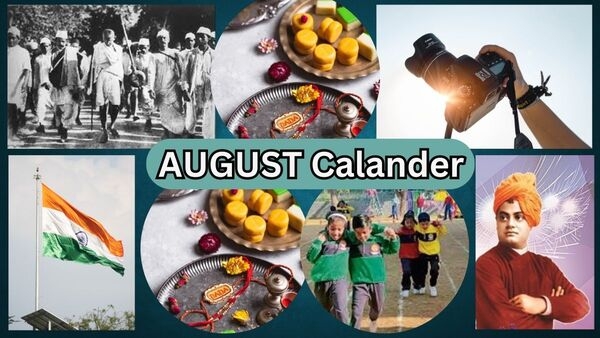 August 2023 Important Days List: अगस्त के महत्वपूर्ण दिवसों की सूची 