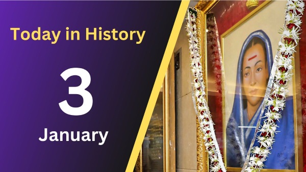 3 जनवरी से जुड़ा भारतीय इतिहास (History of 3 January) 3 जनवरी से जुड़ा भारतीय इतिहास (History of 3 January)
