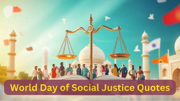 विश्व सामाजिक न्याय दिवस पर कोट्स, संदेश और व्हाट्सएप-फेसबुक स्टेटस विश्व सामाजिक न्याय दिवस पर कोट्स, संदेश और व्हाट्सएप-फेसबुक स्टेटस