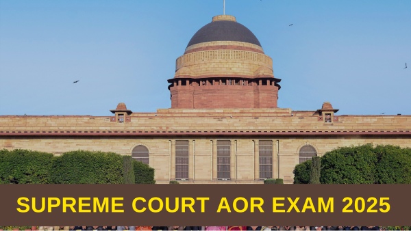 सुप्रीम कोर्ट AOR परीक्षा जून 2025 में होगी आयोजित, चेक करें एग्जाम डेट सुप्रीम कोर्ट AOR परीक्षा जून 2025 में होगी आयोजित, चेक करें एग्जाम डेट