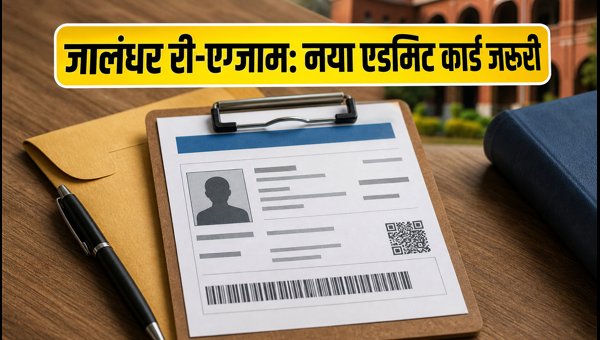 UGC NET री-एग्जाम: जालंधर छात्रों के लिए गाइडलाइंस
