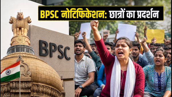 BPSC TRE-4: छात्रों का प्रदर्शन, नोटिफिकेशन की मांग