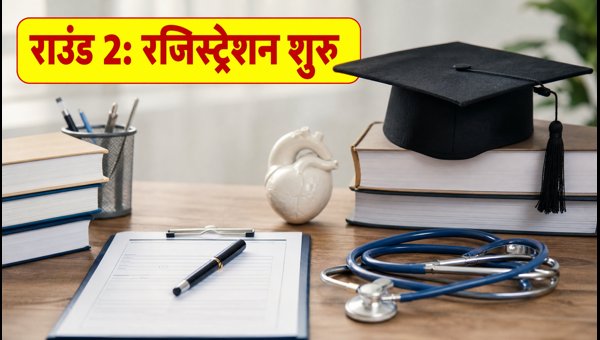 NEET UG Counselling 2026: राउंड 2 रजिस्ट्रेशन शुरू