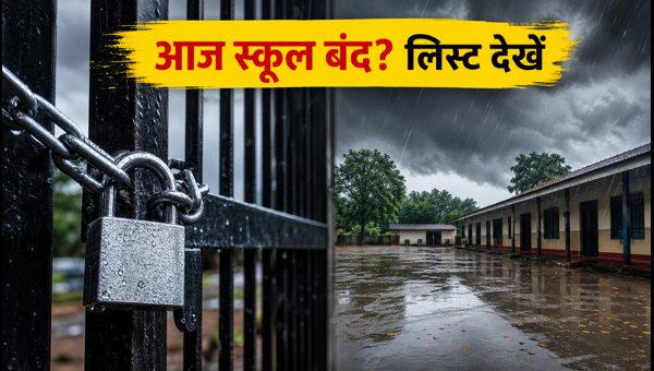 भारी बारिश: यूपी, झारखंड में स्कूल बंद भारी बारिश: यूपी, झारखंड में स्कूल बंद