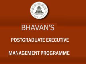 Bhavan's 1 Year Post Graduate Programme Bhavan's 1 Year Post Graduate Programme