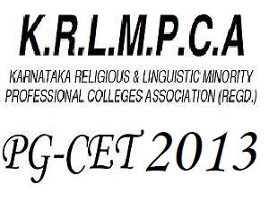 PG-CET 2013 Online Application available PG-CET 2013 Online Application available