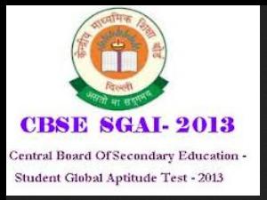 CBSE Students Takes Aptitude Test CBSE Students Takes Aptitude Test