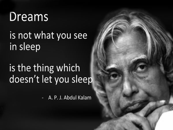 Famous Quotes by Dr. A.P.J Abdul Kalam - Careerindia