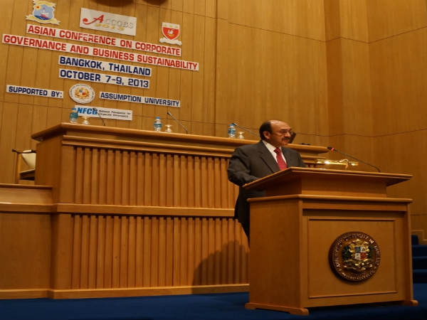 Asian Conference on Corporate Governance Asian Conference on Corporate Governance