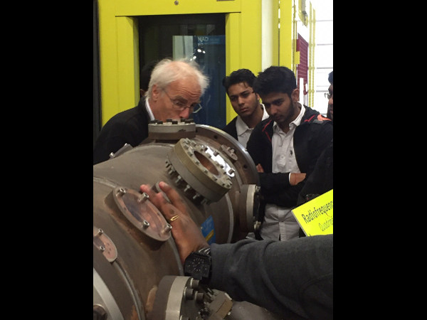 CERN interns from Taurian World School