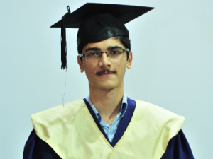 Anushka Gaikwad from GIIS Tops Worldwide CBSE Exam