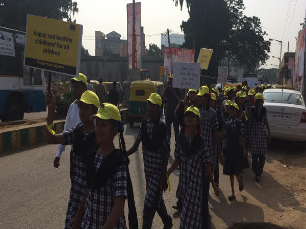 CRY celebrates Childrens Day in Bangalore