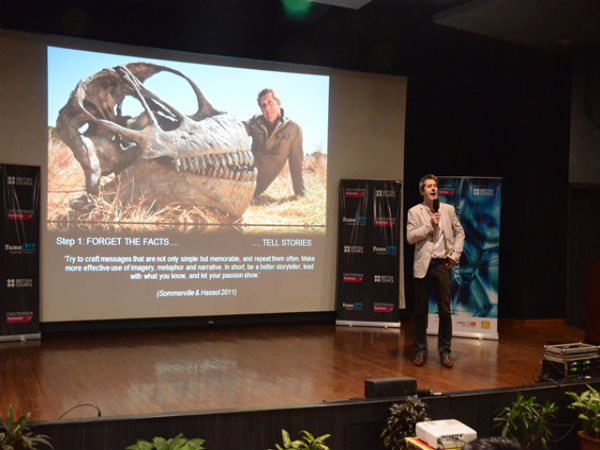 FameLab India’s regional final at IIT Bombay Powai