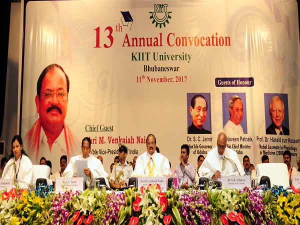 VP Venkaiah Naidu Addresses KIIT Uni Convocation VP Venkaiah Naidu Addresses KIIT Uni Convocation
