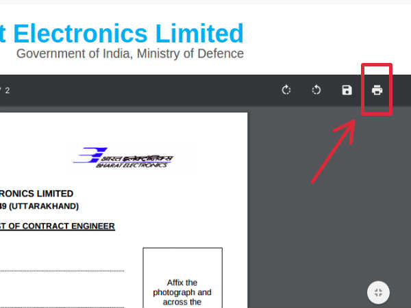 BEL Recruitment 2018 For Engineers