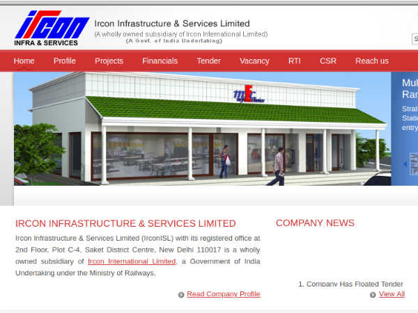 Ircon Recruitment 2018 For Engineers Ircon Recruitment 2018 For Engineers