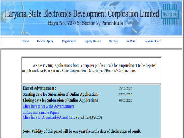 HARTRON Recruitment: Apply Online For 120 Programmers, Network 