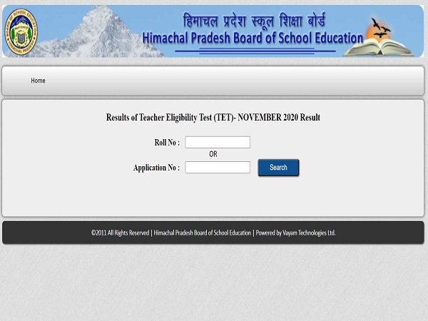 HP TET Result 2021 Date And Time