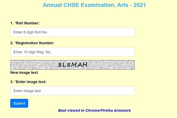 CHSE Arts Result 2021 Declared