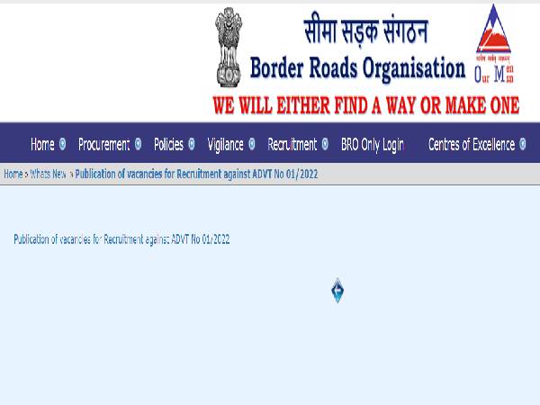 BRO GRSE Recruitment 2022 for 302 MSW Vacancies