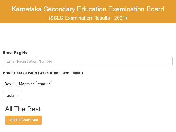 Karnataka SSLC Result 2022 Live Updates