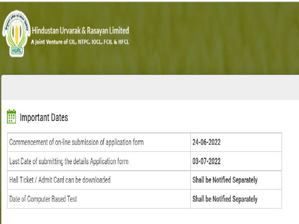 HURL Non-Executive Recruitment Application Opens