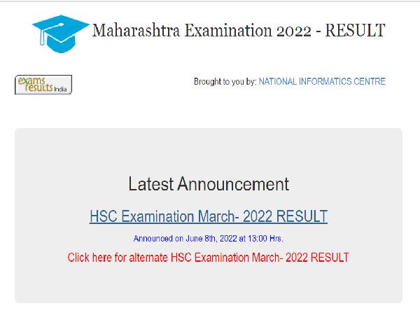 MSBSHSE Maharashtra HSC Marksheet 2022 Download