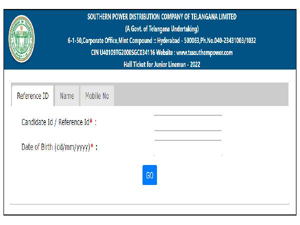 TSSPDCL Junior Lineman Admit Card 2022 Released