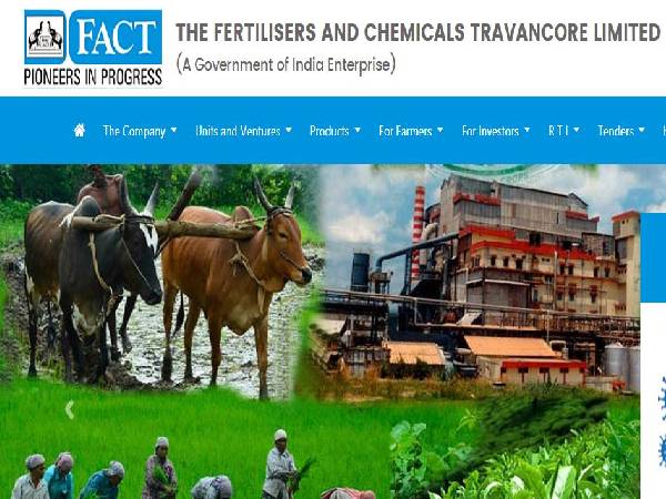 FACT Recruitment 2022 for 137 Vacancies FACT Recruitment 2022 for 137 Vacancies