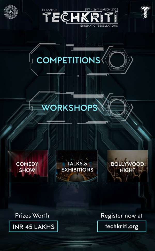 Techkriti'23: IIT Kanpur's Annual Fest 