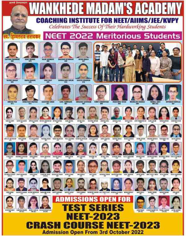 Most trusted and result-oriented NEET Academy