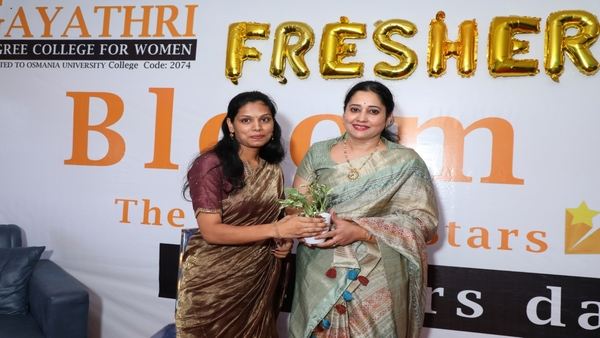 Fresher's Day 2023 Celebrated at Gayathri Degree 