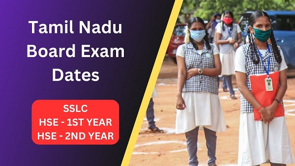 Tamil Nadu Board Exam Time Table 2024 Tamil Nadu Board Exam Time Table 2024