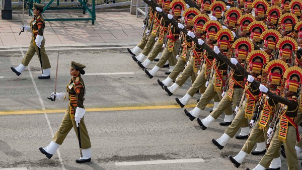 India's military might, women power 