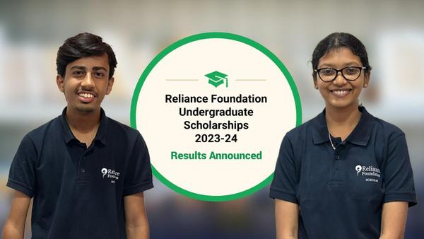 Reliance Foundation UG Scholarships 2023-24 Reliance Foundation UG Scholarships 2023-24