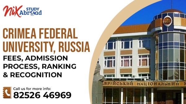 Study in Crimea Federal University, Russia 
