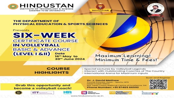 HITS Institutes a 6-week Volleyball Coaching 