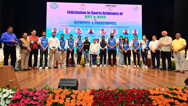 Seventeen KIIT Athletics Felicitated By Varsity