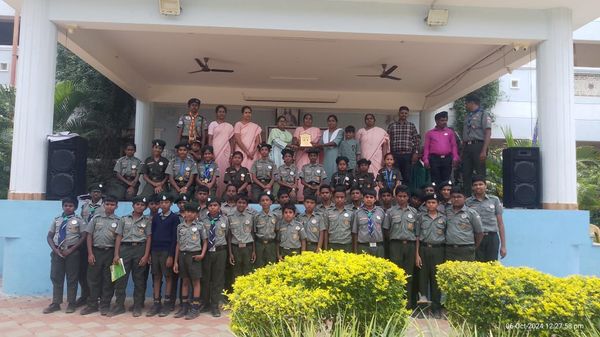 Kothanur Scouts And Guides Camp At St. Joseph School