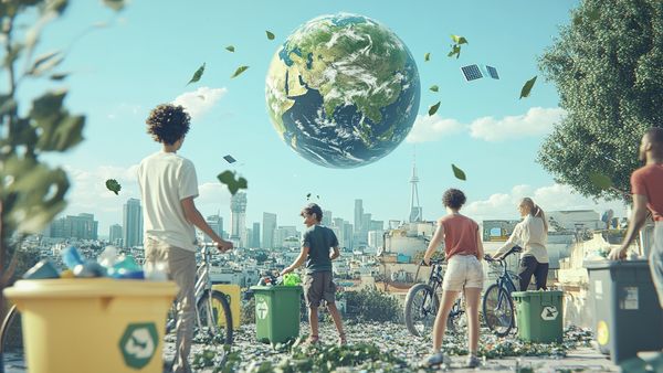 The Impact of Individual Actions on Climate Change