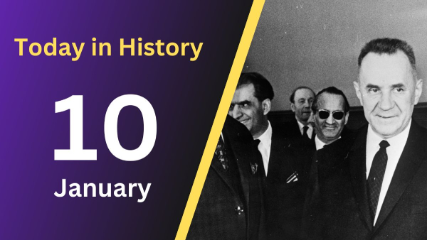 Key Birthdays, Deaths & Events That Shaped Jan 10