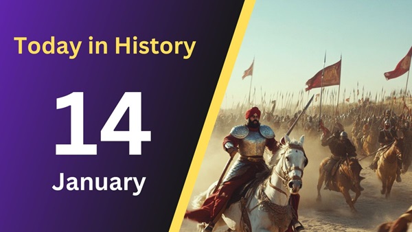 Key Historical Events and Birthdays on January 14