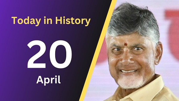 Historical Significance of 20 April in India
