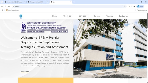 IBPS PO, SO 2025 Application Correction Window