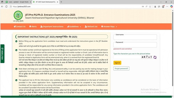 Rajasthan JET Result 2025 Declared Now