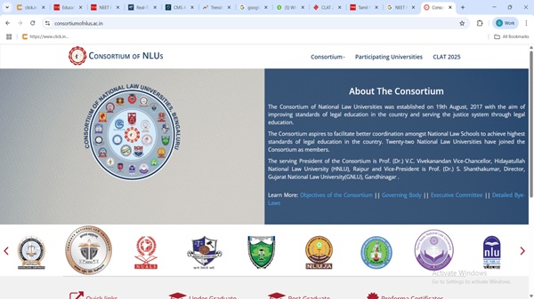 CLAT 2026 Registration Starts for UG & PG Courses CLAT 2026 Registration Starts for UG & PG Courses